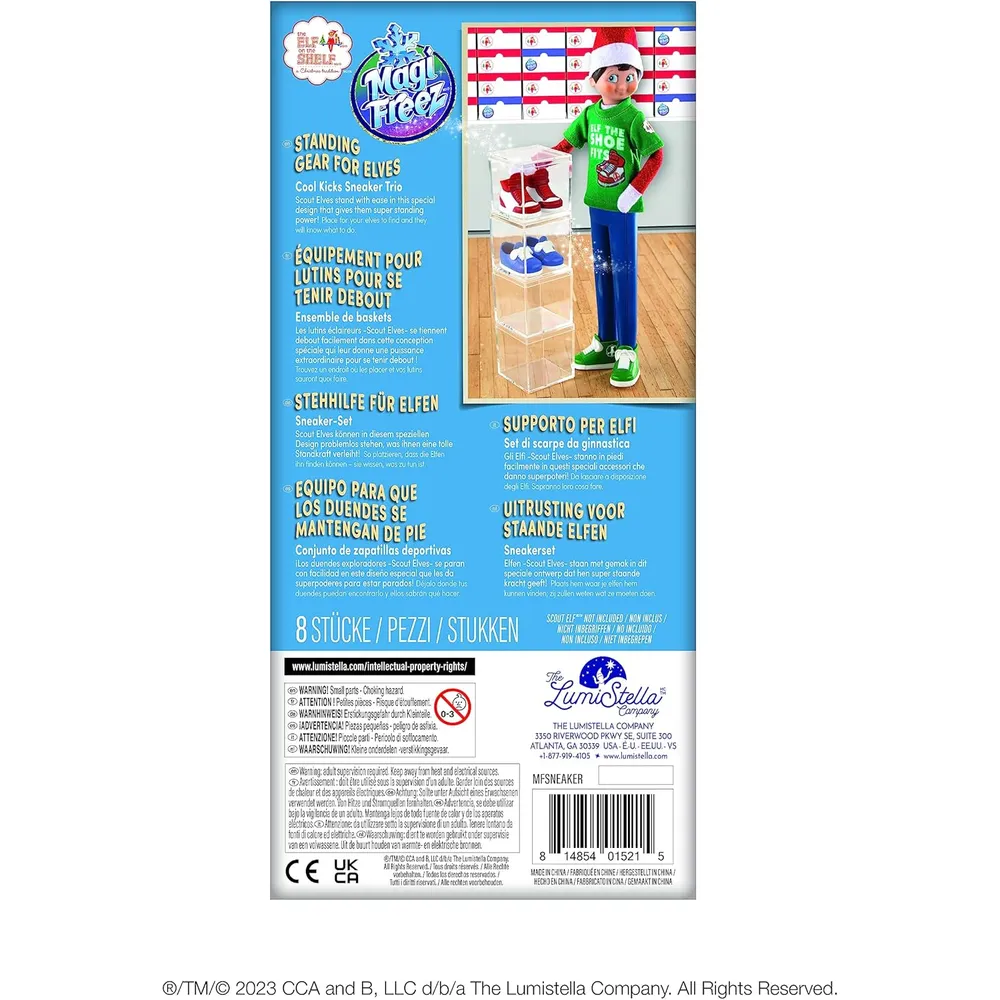 The Elf on the Shelf paquete de accesorios de zapatillas combinables