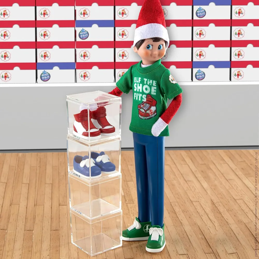 The Elf on the Shelf paquete de accesorios de zapatillas combinables