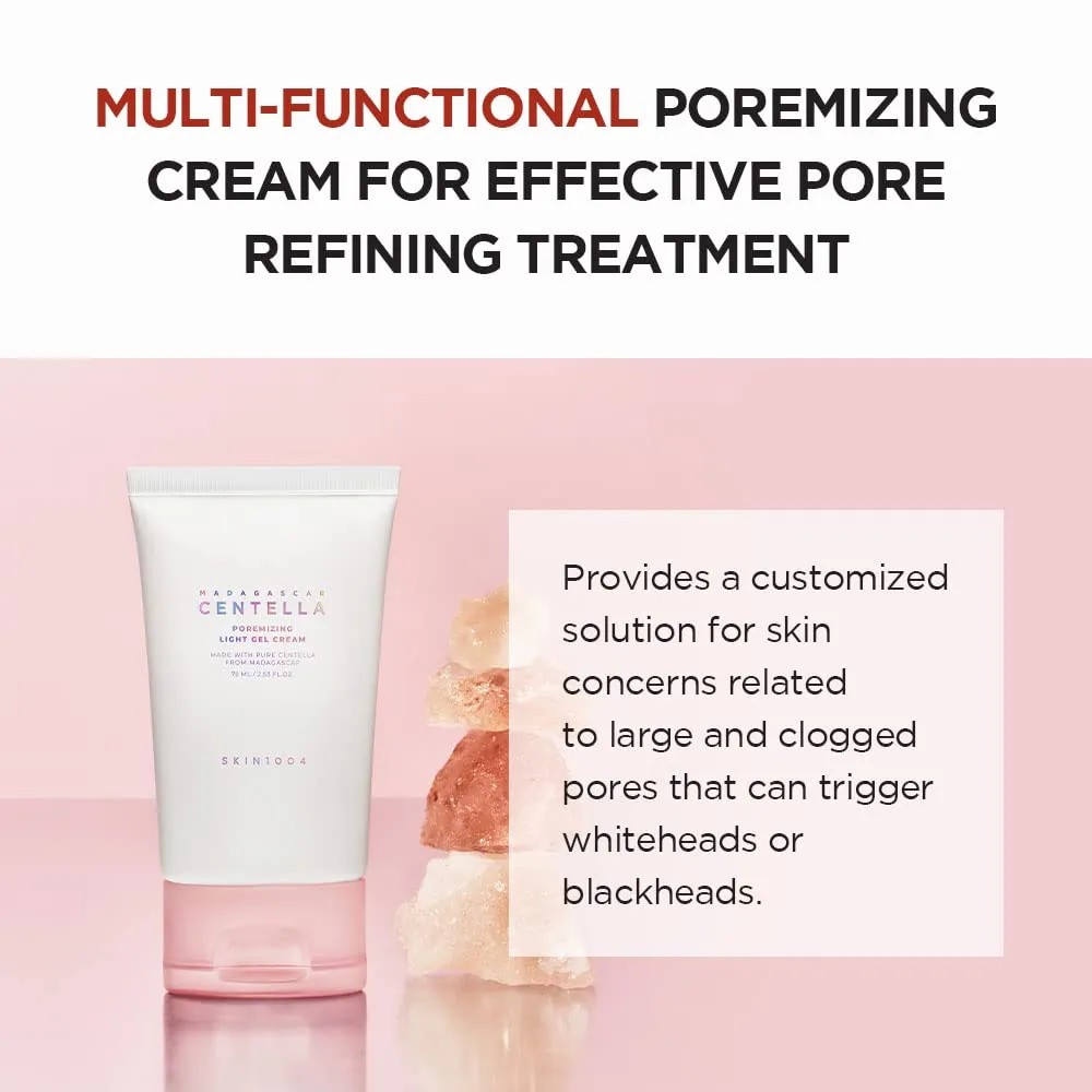 CREMA FACIAL CENTELLA MADAGASCAR POREMIZING POROS SKIN1004 | 2.53 OZ / 75 ML