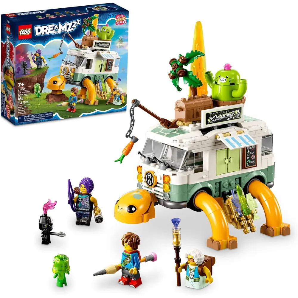 Lego Dreamzzz furgoneta tortuga de la Sra Castillo set 2 en 1 modo submarino