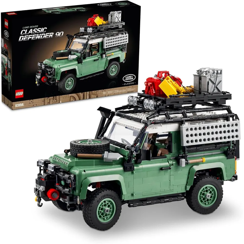 Lego Icons Land Rover Classic Defender 90 set de construcción para adultos