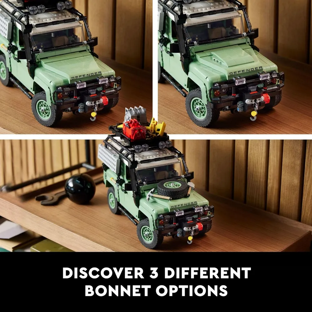 Lego Icons Land Rover Classic Defender 90 set de construcción para adultos