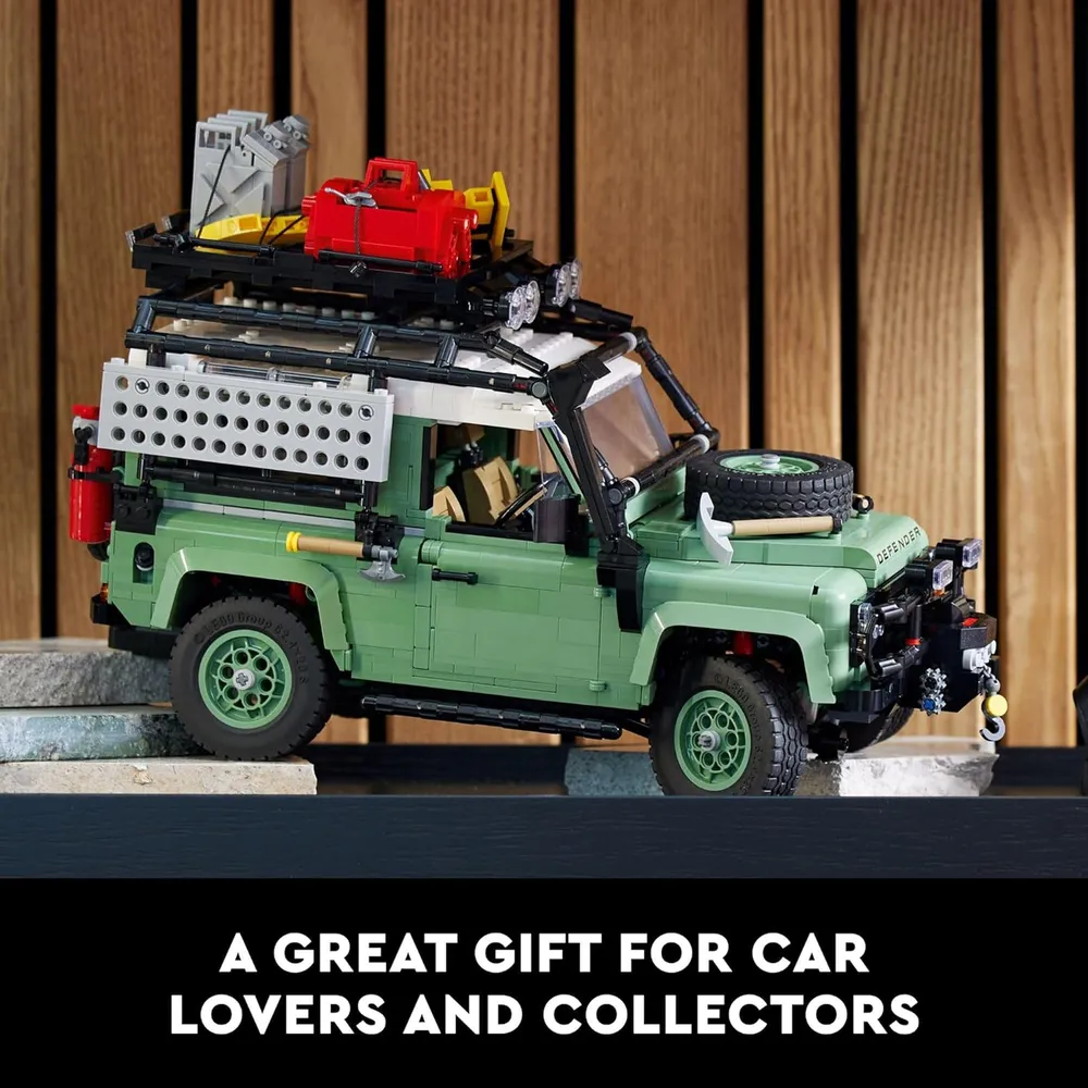 Lego Icons Land Rover Classic Defender 90 set de construcción para adultos