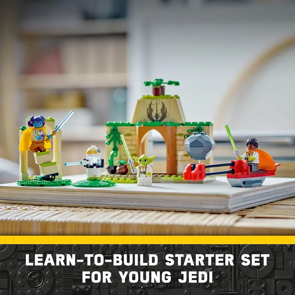 Lego Star Wars Templo Jedi Tenoo set de iniciación con figuras de Yoda y Kai