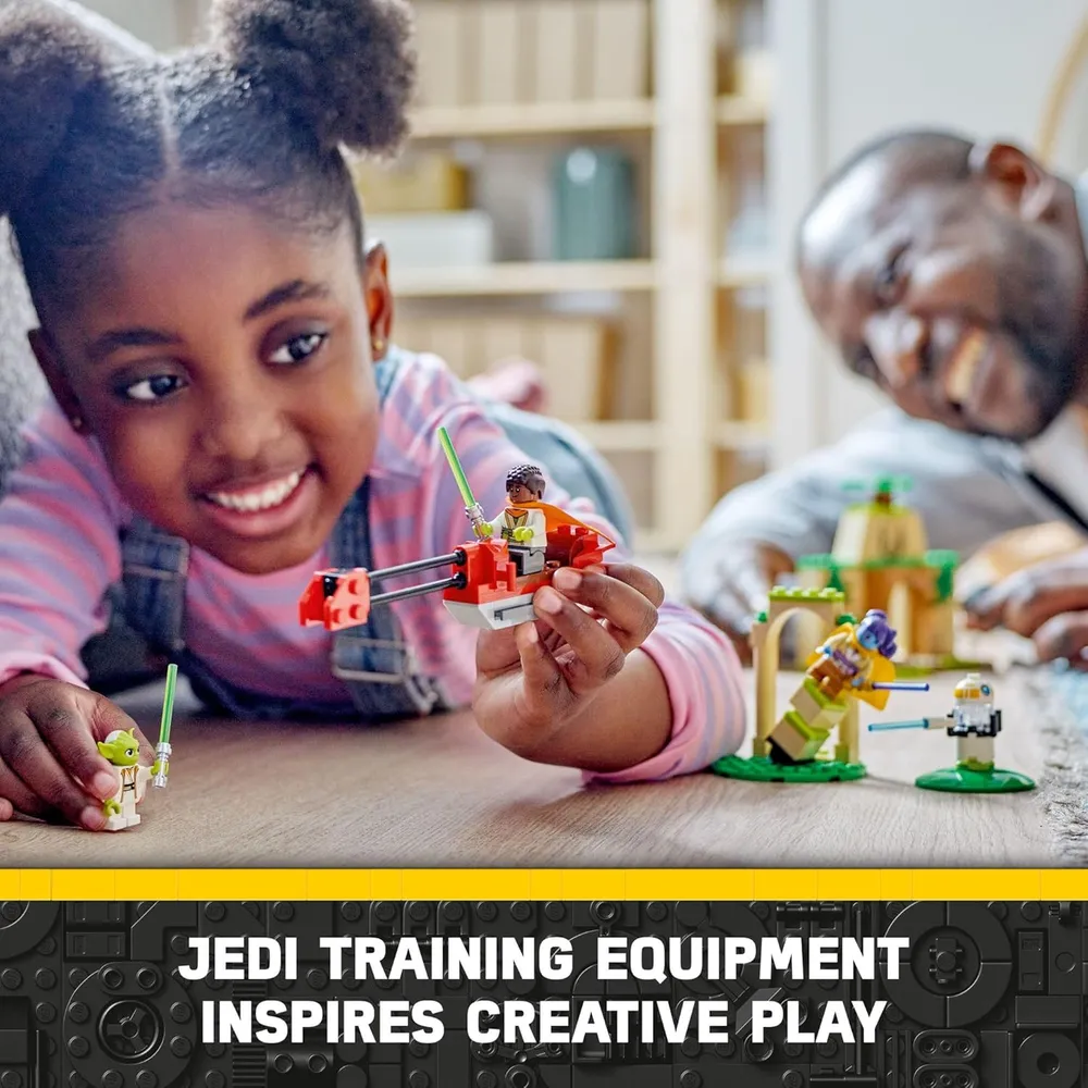 Lego Star Wars Templo Jedi Tenoo set de iniciación con figuras de Yoda y Kai