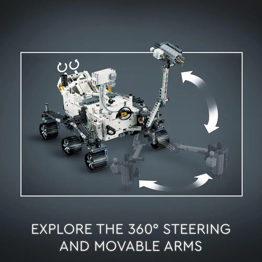 LEGO TECHNIC ROVER PERSEVERANCE DE LA NASA