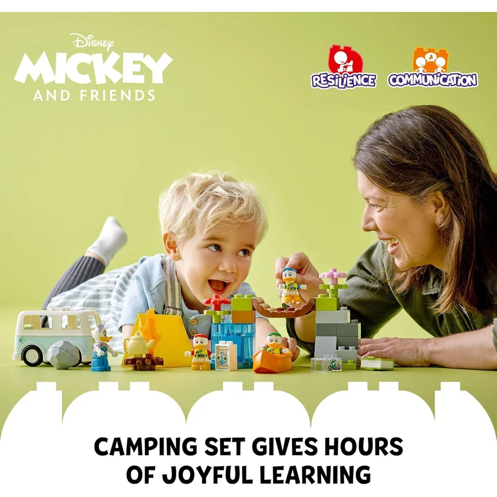 Lego Duplo Disney Mickey y sus amigos aventura de acampada set infantil