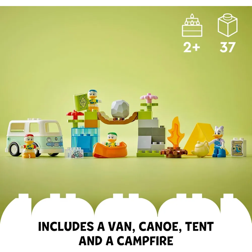 Lego Duplo Disney Mickey y sus amigos aventura de acampada set infantil