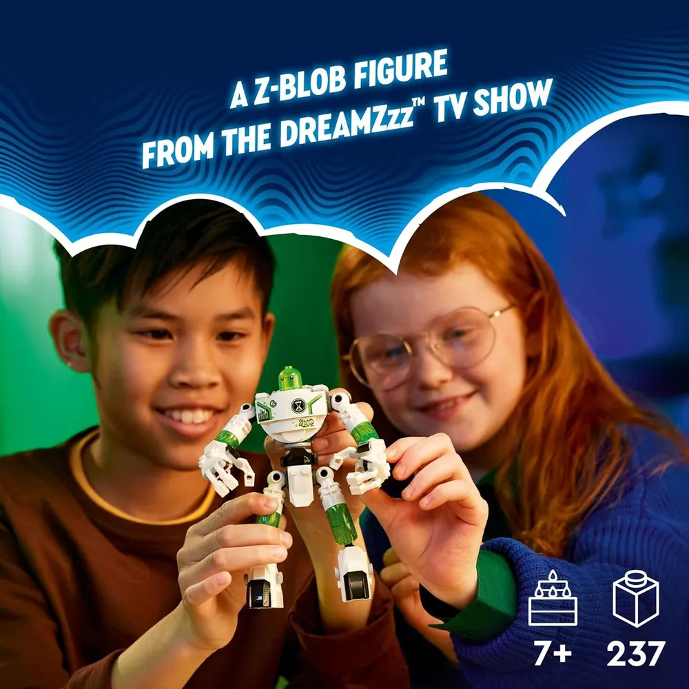 Lego Dreamzzz Mateo y Z Blob el robot set 2 en 1 de construcción creativa