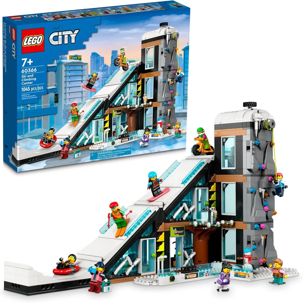 Lego City centro de esquí y escalada set de deportes de invierno infantil