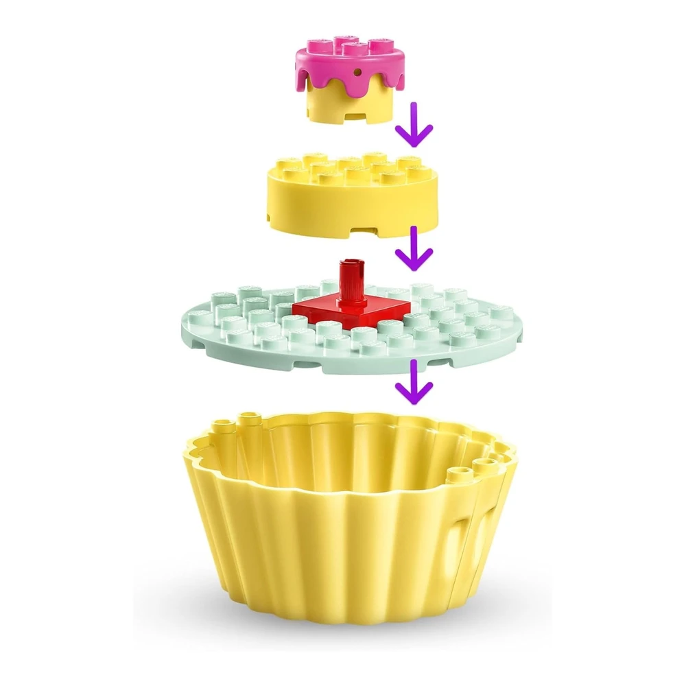 b0bsrdlywd_4.webp Lego Gabby's Dollhouse Bakey With Cakey Fun 10785 Juego de Juguetes de Construcción - Cocina de Simulación - Horno