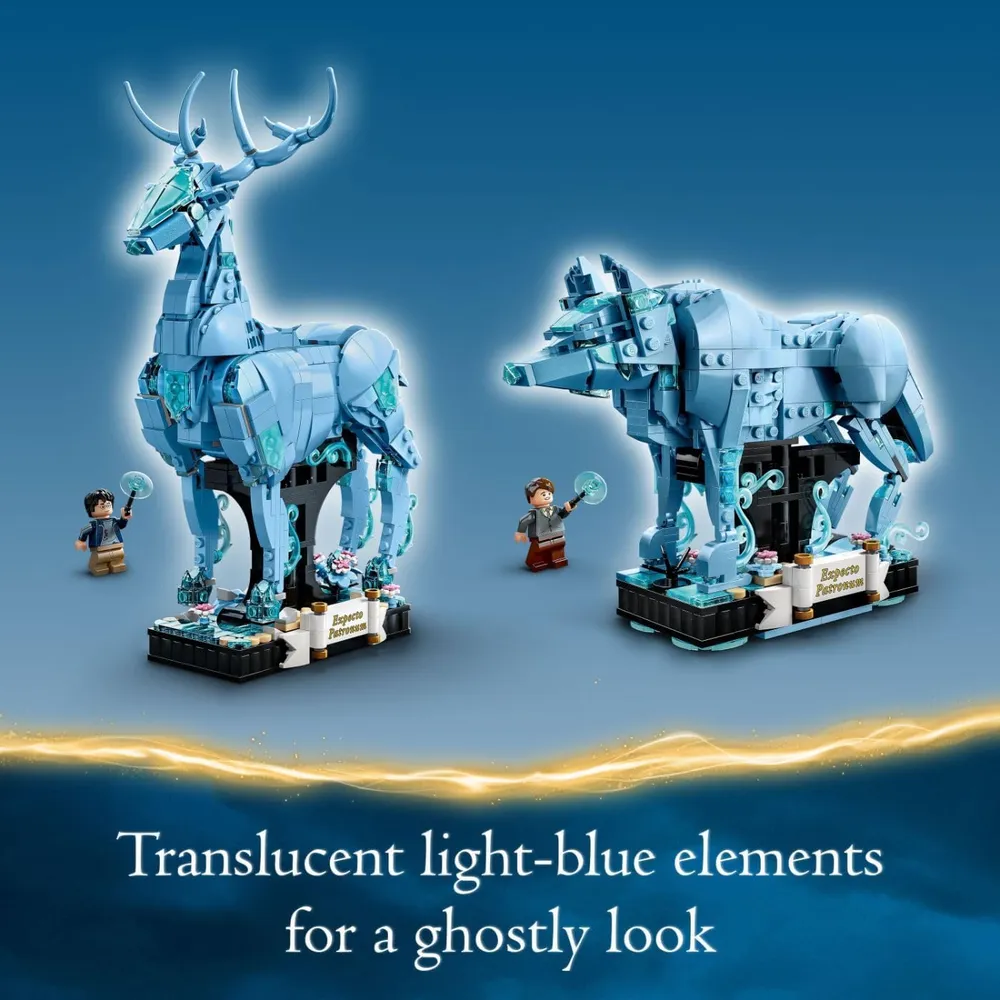 Lego Harry Potter Expecto Patronum set coleccionable 2 en 1 para fans