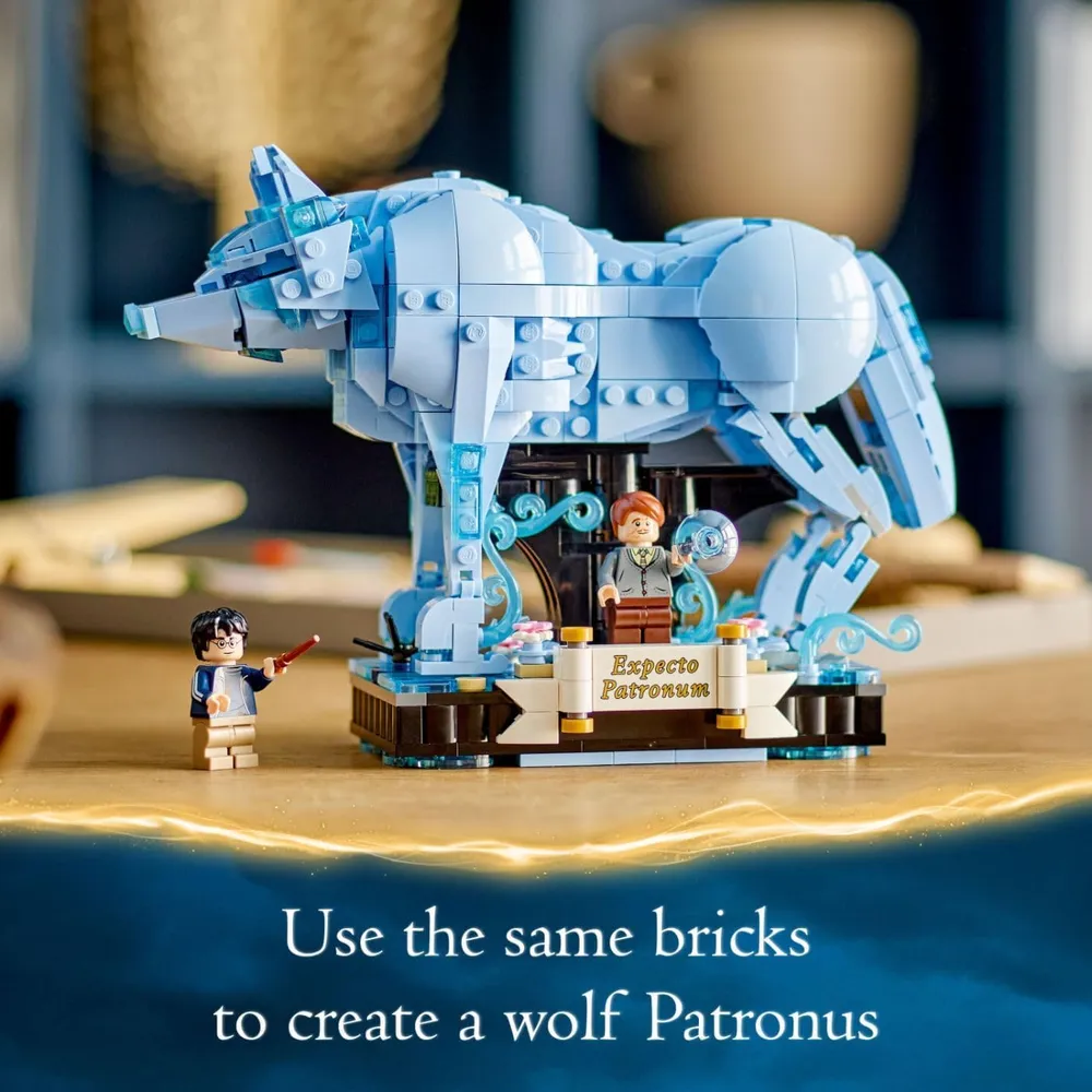 Lego Harry Potter Expecto Patronum set coleccionable 2 en 1 para fans