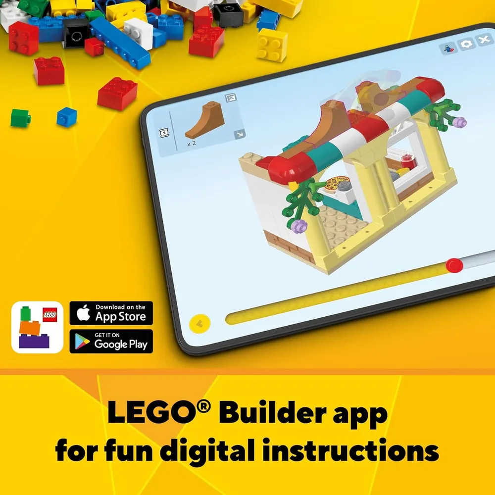 Lego Creator 3 en 1 parque de atracciones espacial con montaña rusa