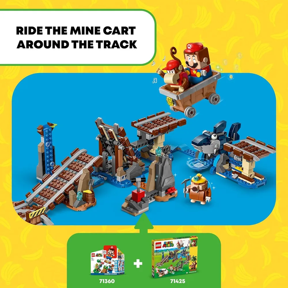 b0bsrdw8ll_2_webp.webp LEGO SUPER MARIO DIDDY KONG'S MINE CART RIDE CON FUNKY KONG