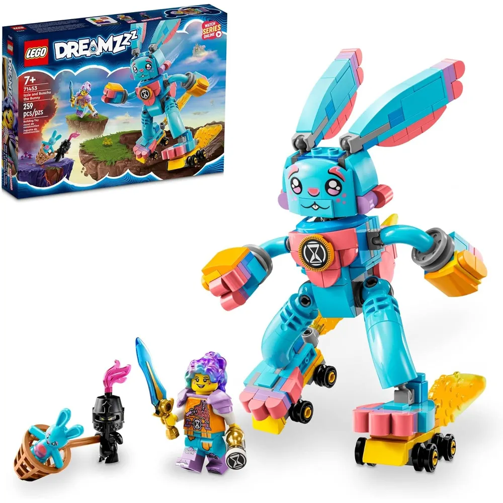 Lego Dreamzzz Izzie y Bunchu el Conejito set 2 en 1 de construcción creativa