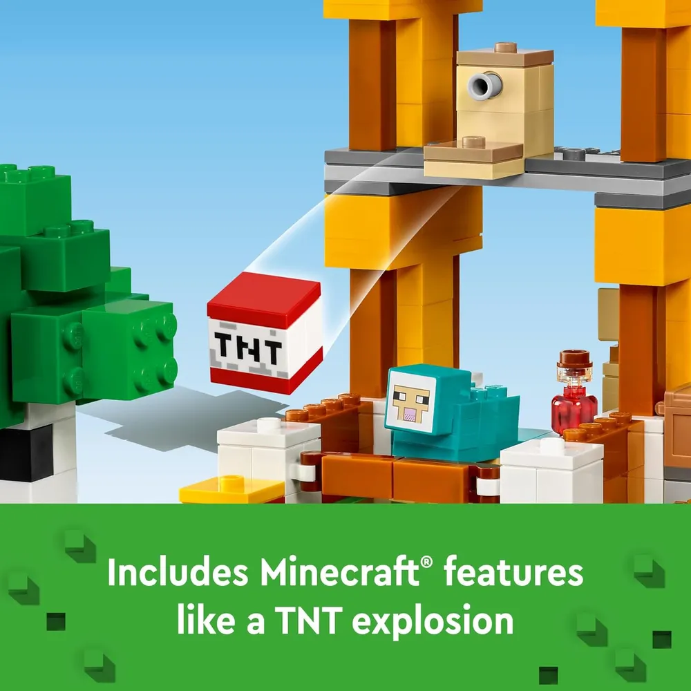 LEGO MINECRAFT CAJA DE CREACIÓN 4.0 CON LADRILLOS Y FIGURAS