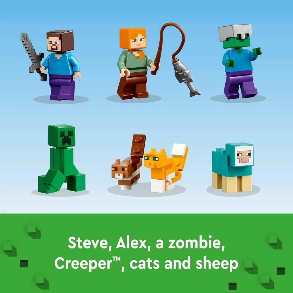 LEGO MINECRAFT CAJA DE CREACIÓN 4.0 CON LADRILLOS Y FIGURAS