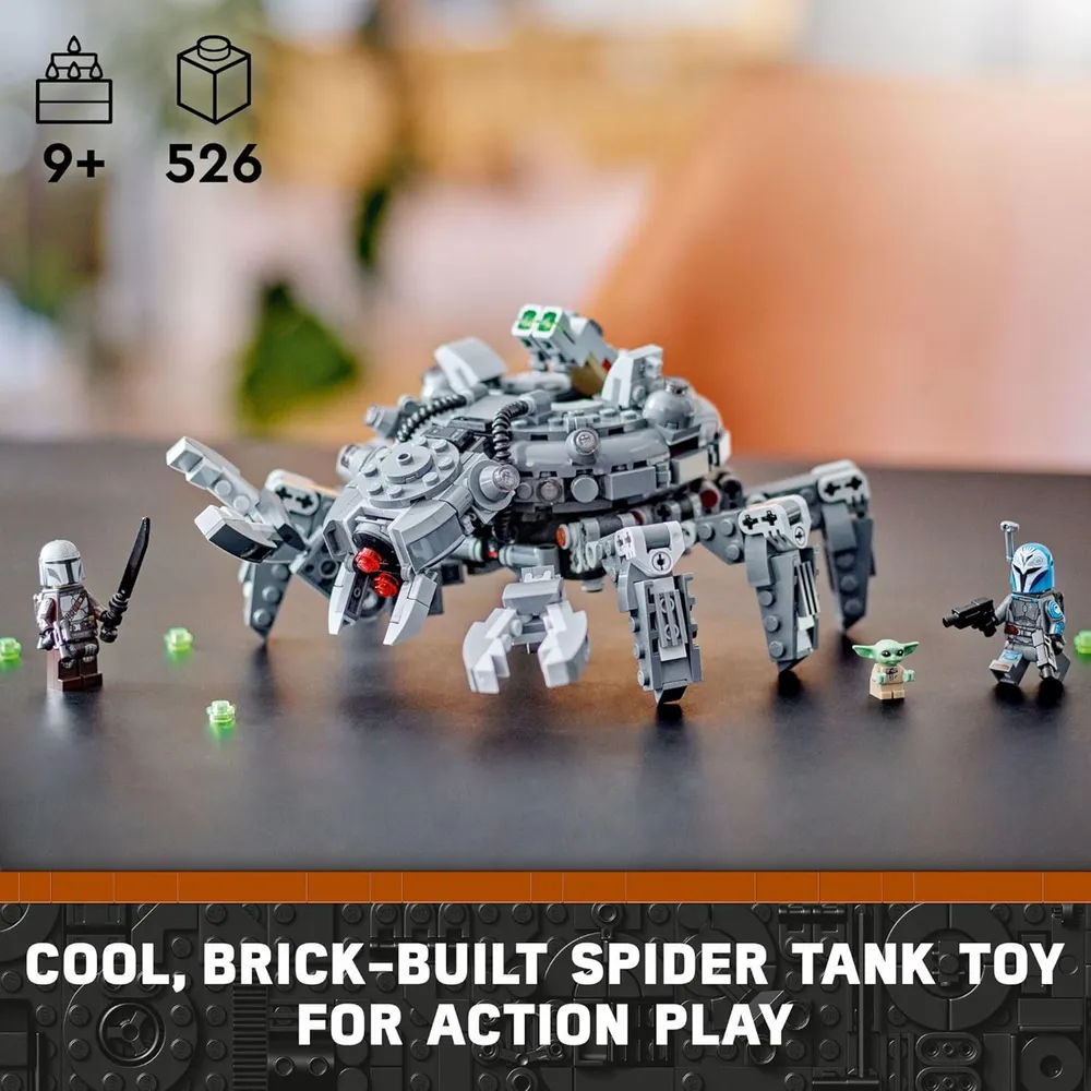Tanque araña de Lego Star Wars set de construcción Mech para fans de Star Wars