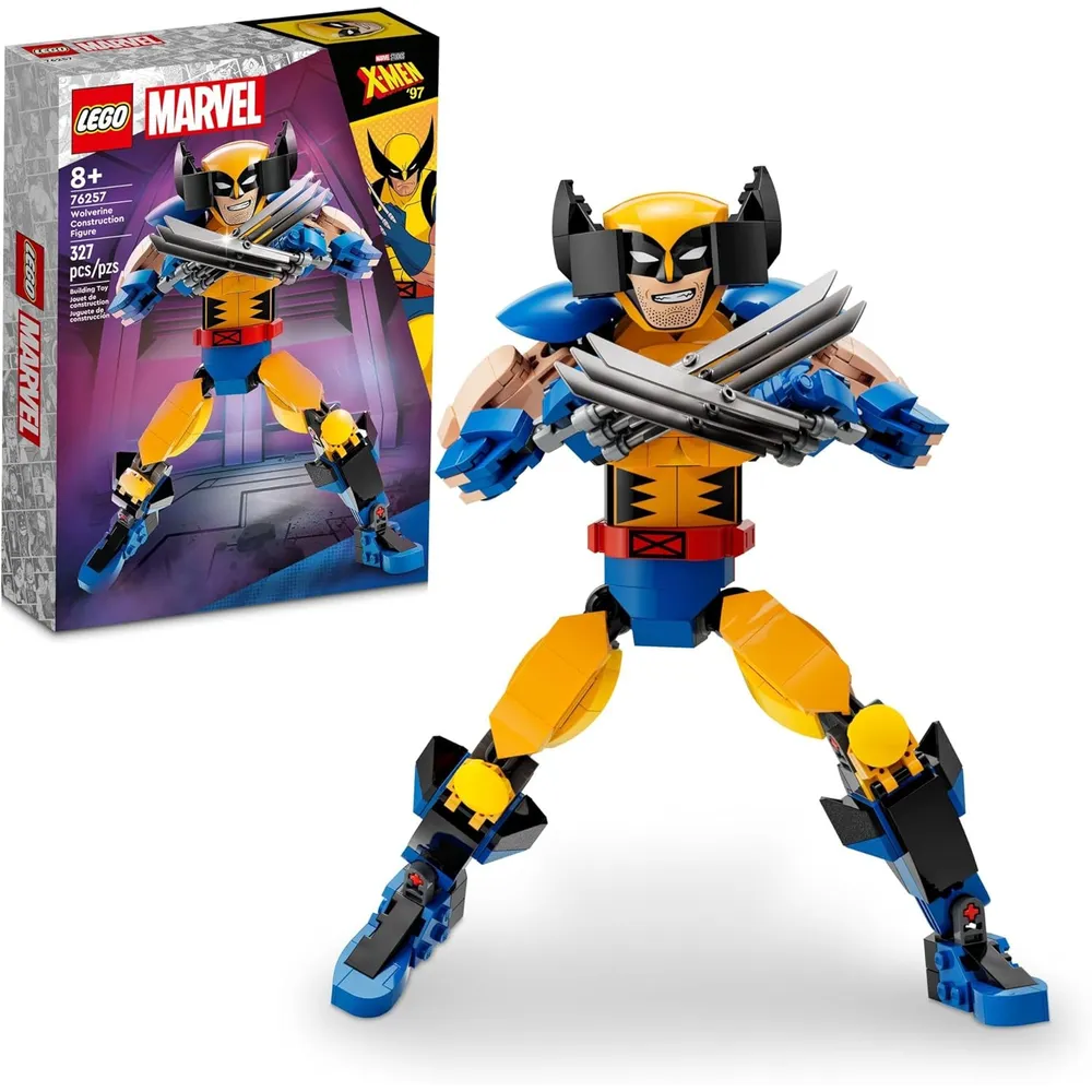 Lego Marvel Wolverine figura de acción coleccionable totalmente articulada