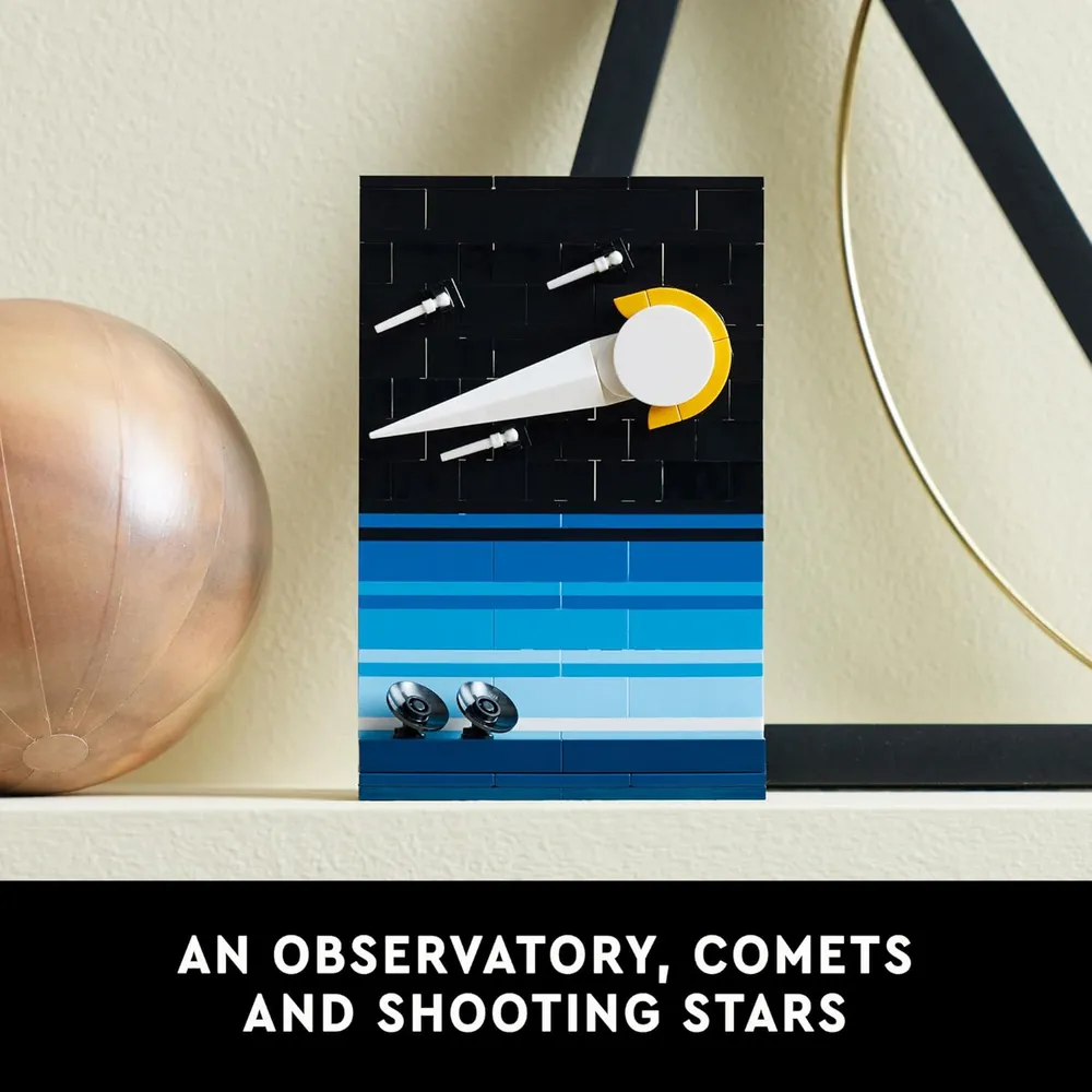 Lego Ideas historias de la era espacial set DIY de construcción para adultos