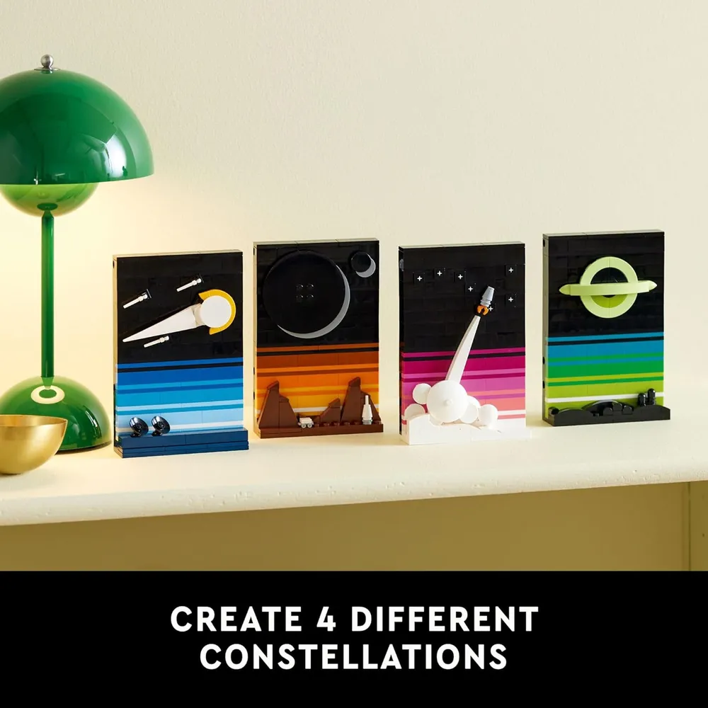 Lego Ideas historias de la era espacial set DIY de construcción para adultos