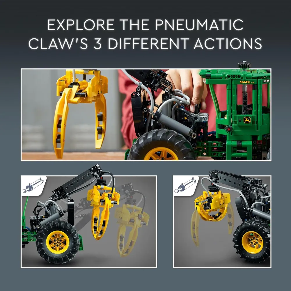Lego Technic John Deere tractor avanzado kit de construcción de ingeniería para niños