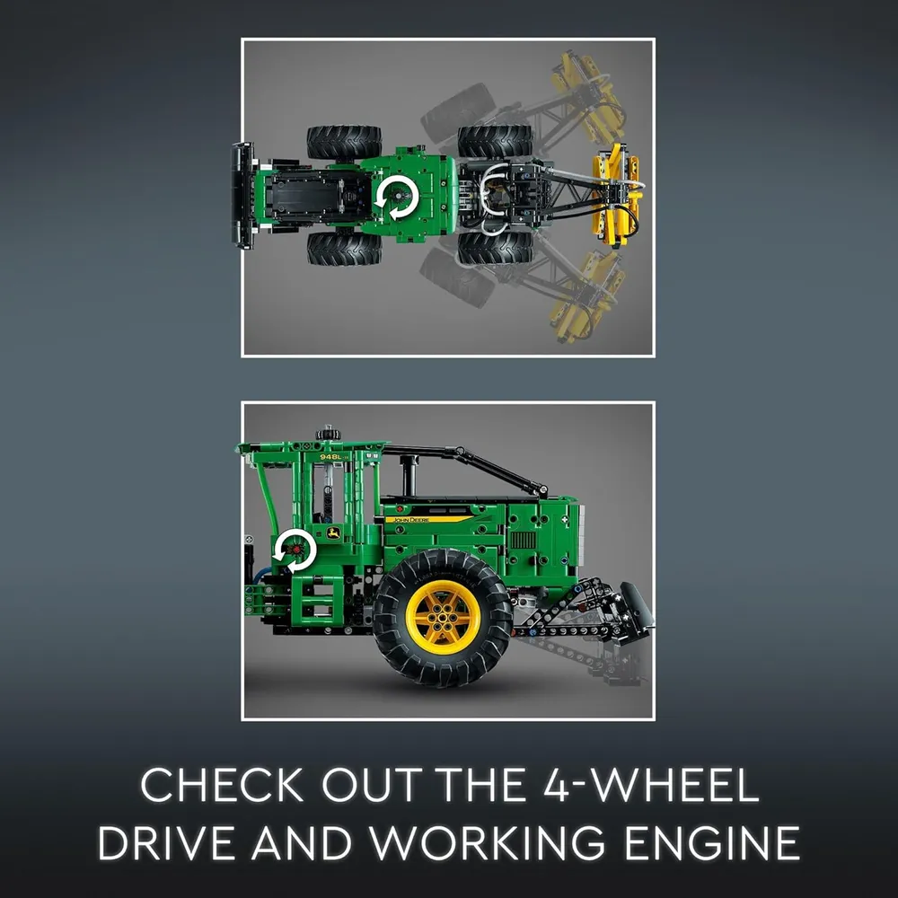 Lego Technic John Deere tractor avanzado kit de construcción de ingeniería para niños
