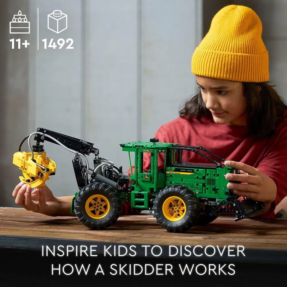 Lego Technic John Deere tractor avanzado kit de construcción de ingeniería para niños