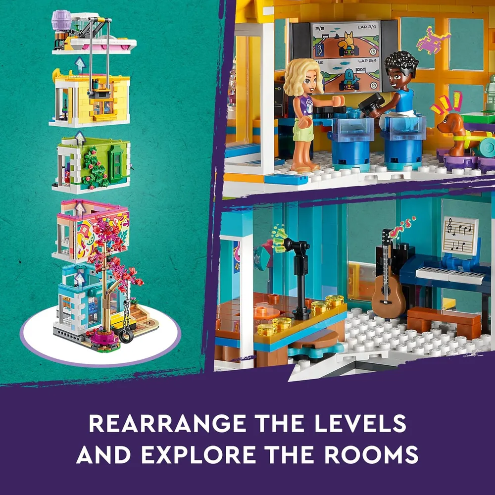 Lego Friends centro comunitario de Heartlake City set de construcción con 6 minimuñecas y perro