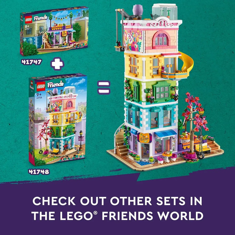 Lego Friends centro comunitario de Heartlake City set de construcción con 6 minimuñecas y perro