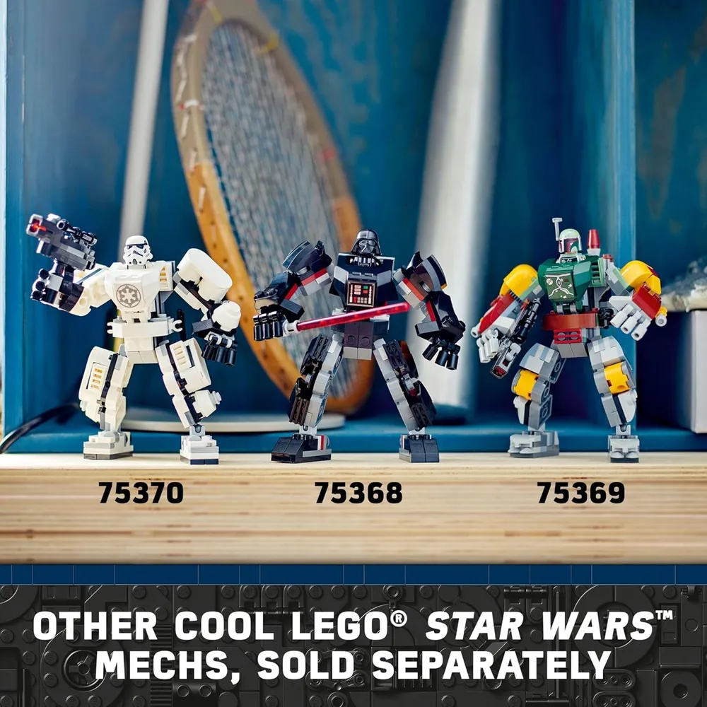 Lego Star Wars Stormtrooper Mech figura coleccionable construible con bláster y minifigura