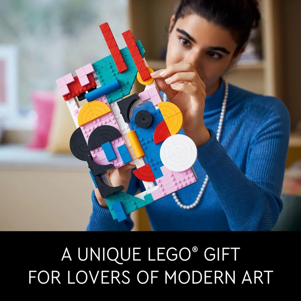 Lego Arte Moderno kit de arte abstracto para pared, decoración del hogar y regalo creativo