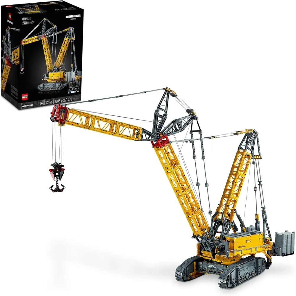 LEGO TECHNIC GRÚA SOBRE ORUGAS LIEBHERR SET AVANZADO PARA ADULTOS