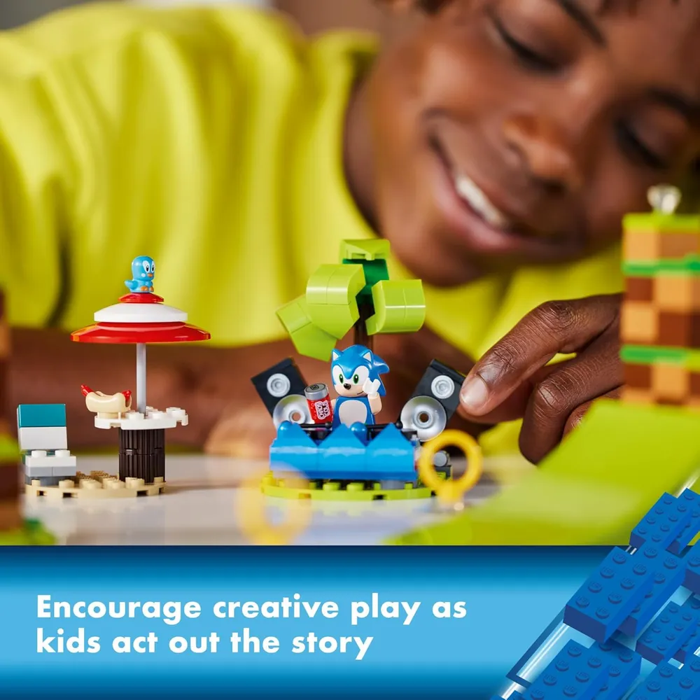 Lego Sonic Desafío de la esfera de velocidad set de construcción con lanzador y 3 figuras