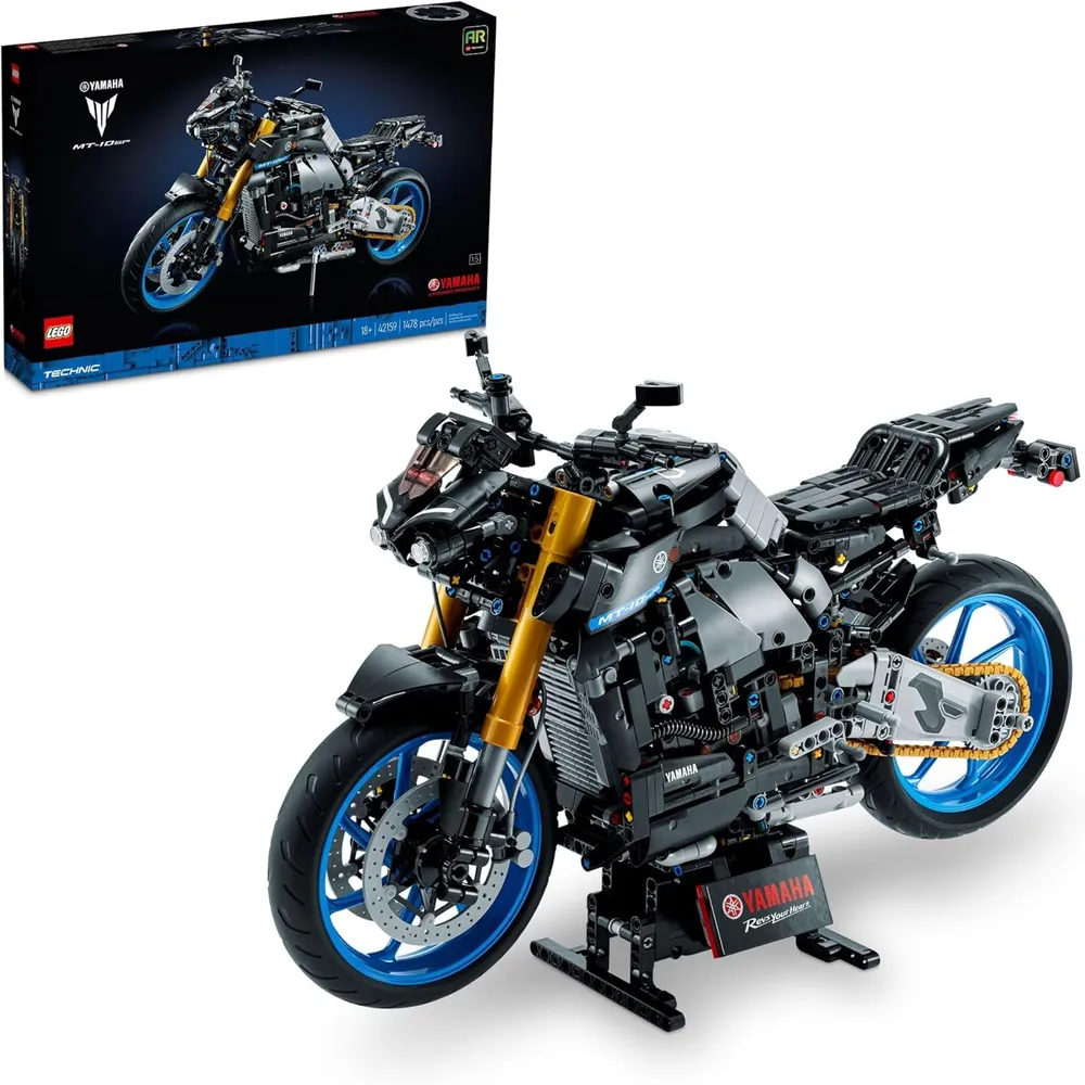 Lego Technic Yamaha MT-10 SP motocicleta coleccionable para construir y exhibir