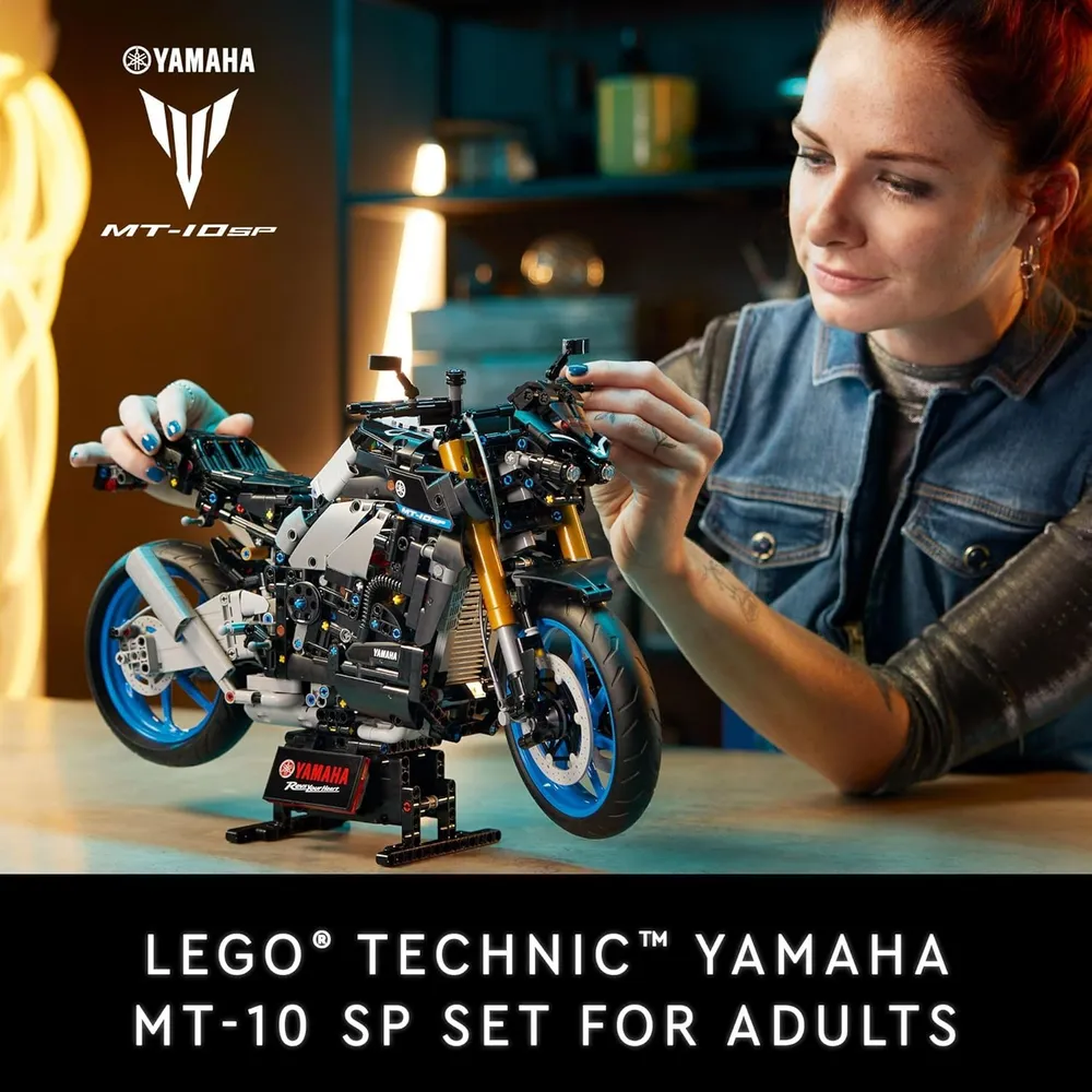 Lego Technic Yamaha MT-10 SP motocicleta coleccionable para construir y exhibir