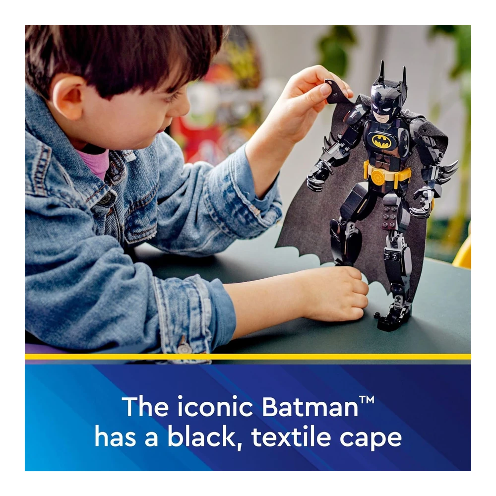 b0bsrftw75_2.webp Lego Dc Batman Figura de Acción para Construir - Juguete Totalmente Articulado con Capa y Detalles Auténticos de La Película
