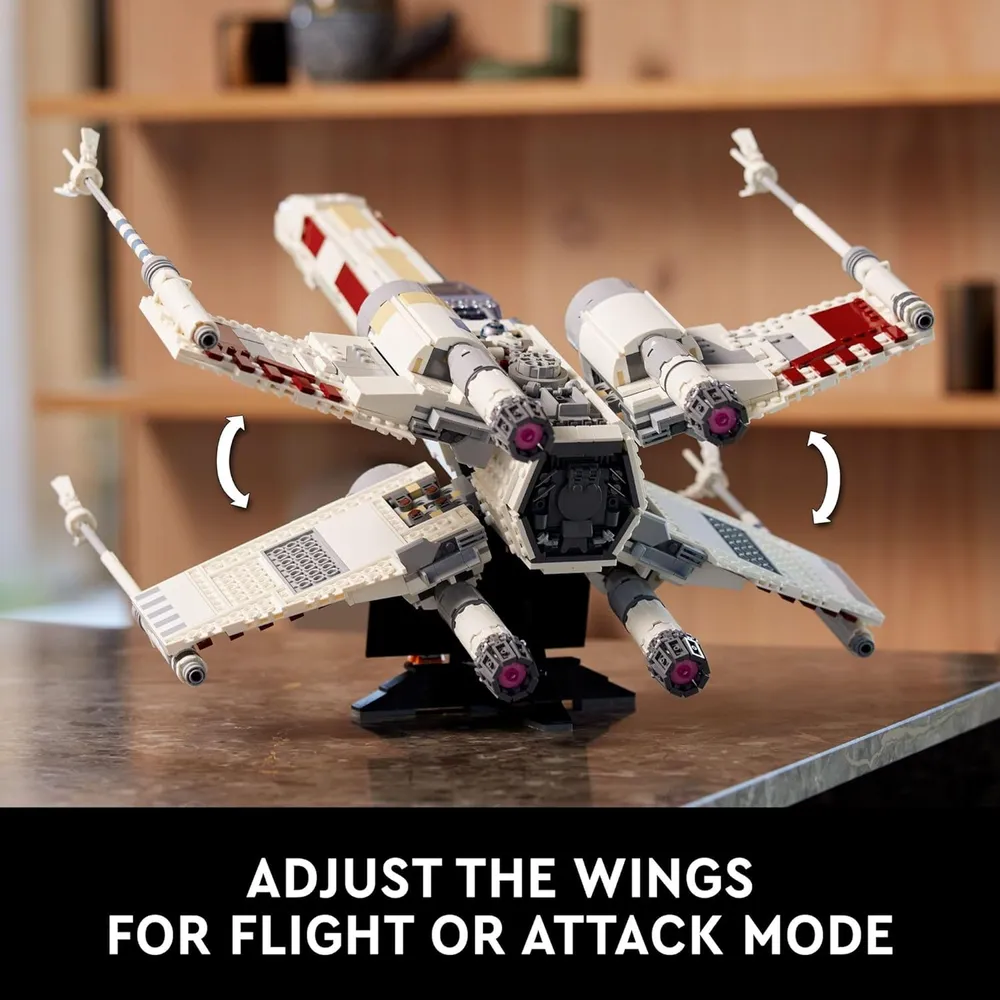 Lego Star Wars X-wing UCS set coleccionable con minifigura de Luke Skywalker