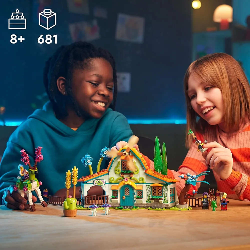 Lego Dreamzzz Establo de Criaturas de Ensueño set 2 en 1 con pegaso y guardián