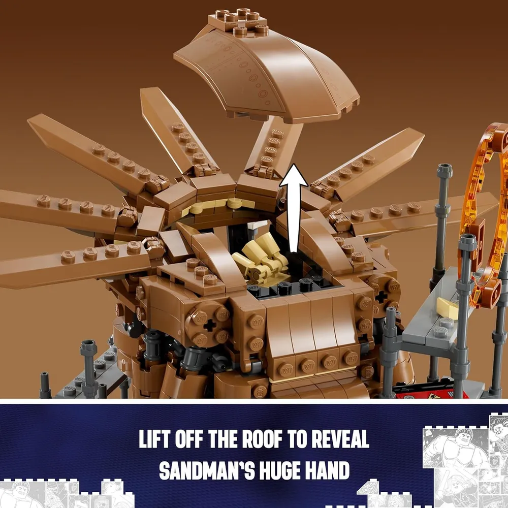 Lego Marvel Spider-Man Batalla Final con 3 minifiguras