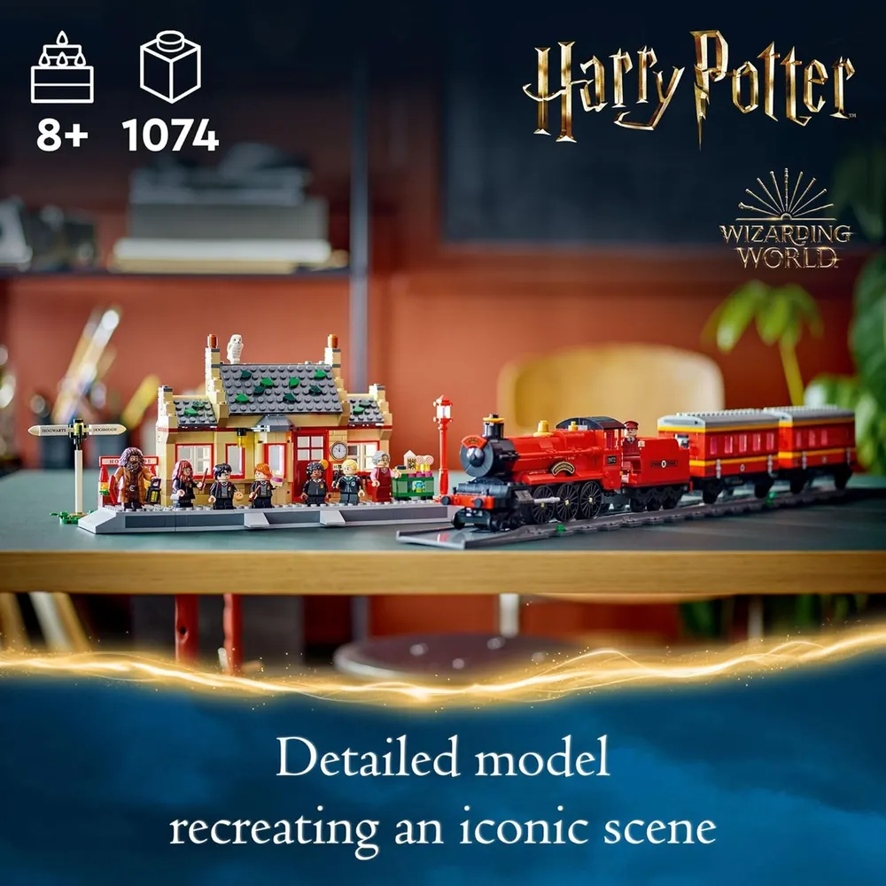 Lego Harry Potter Expreso de Hogwarts y estación Hogsmeade
