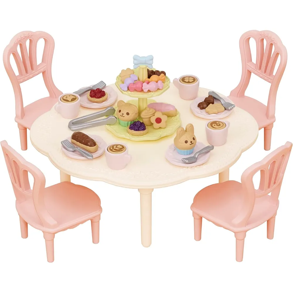 MUEBLES SYLVANIAN FAMILIES FIESTA DE DULCES
