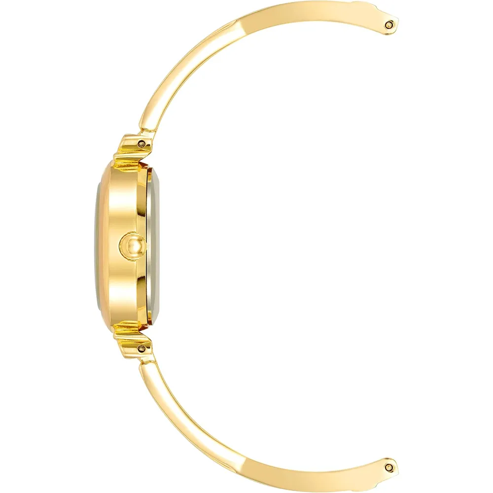 Anne Klein AK/2245 reloj mujer con cristales premium y set de pulseras | 26.5 mm - Oro
