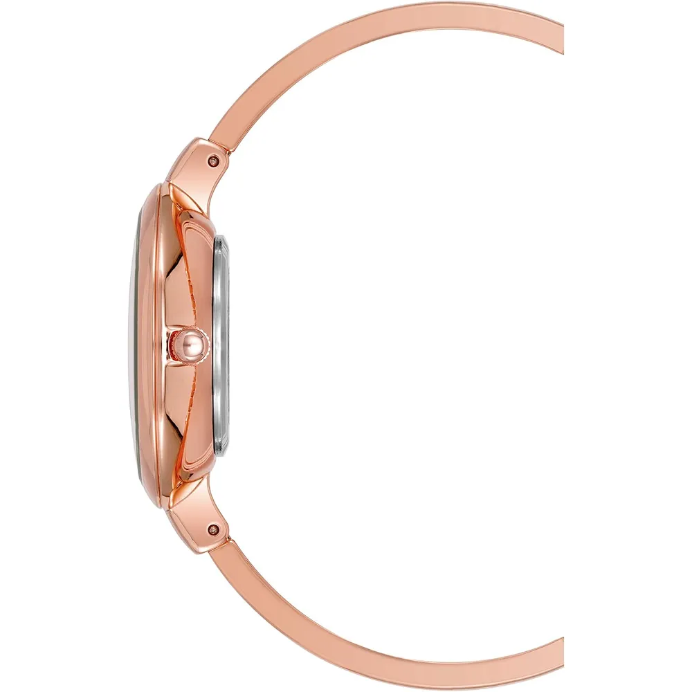 Anne Klein AK/1470GNST reloj femenino con set de pulseras | 32 mm - Blush Pink