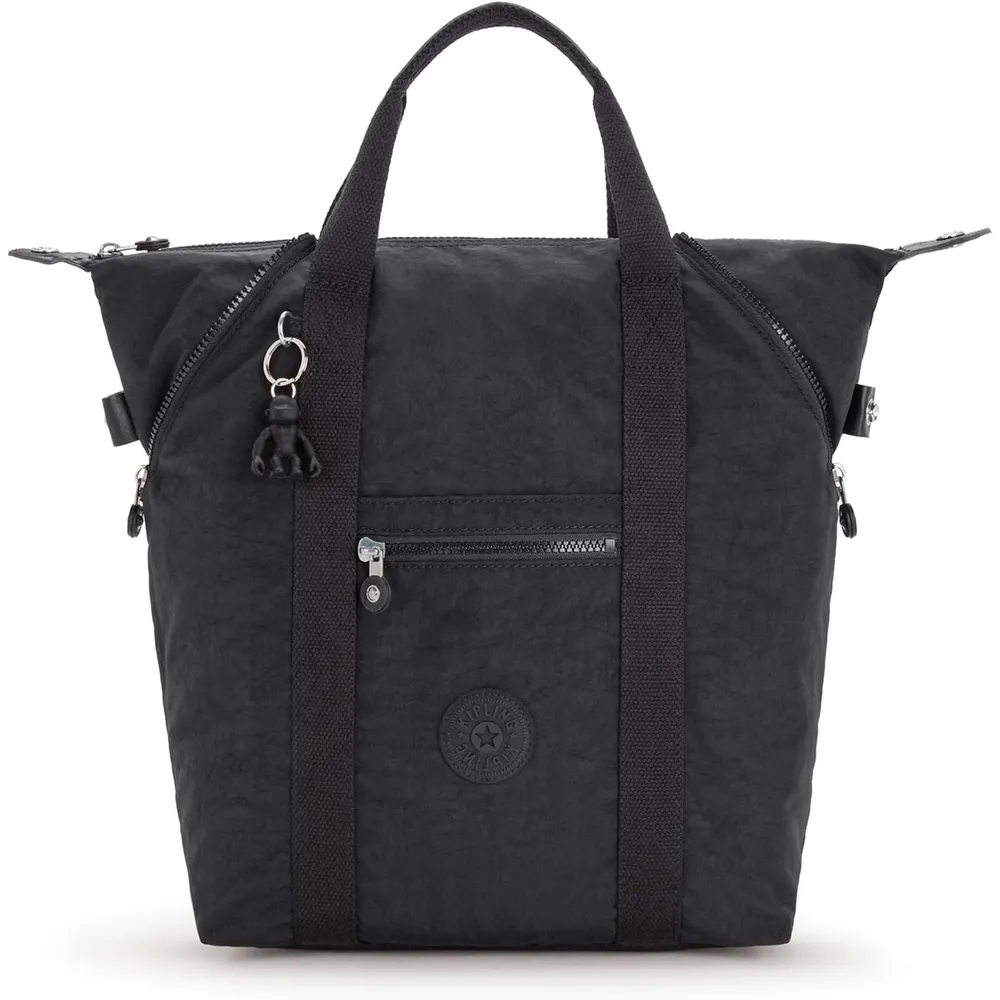 Kipling Art Tote Mochila para Portátil 15 Pulgadas | Negro (Black Noir)