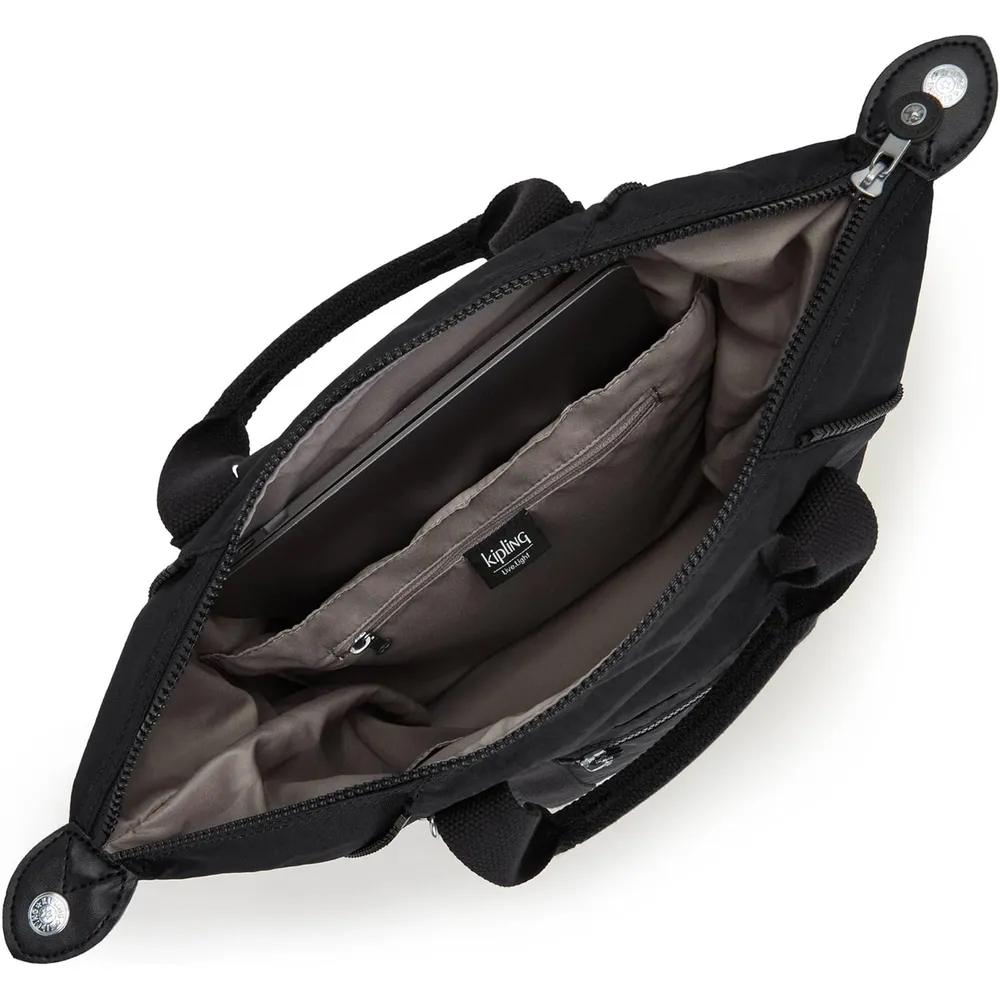 Kipling Art Tote Mochila para Portátil 15 Pulgadas | Negro (Black Noir)
