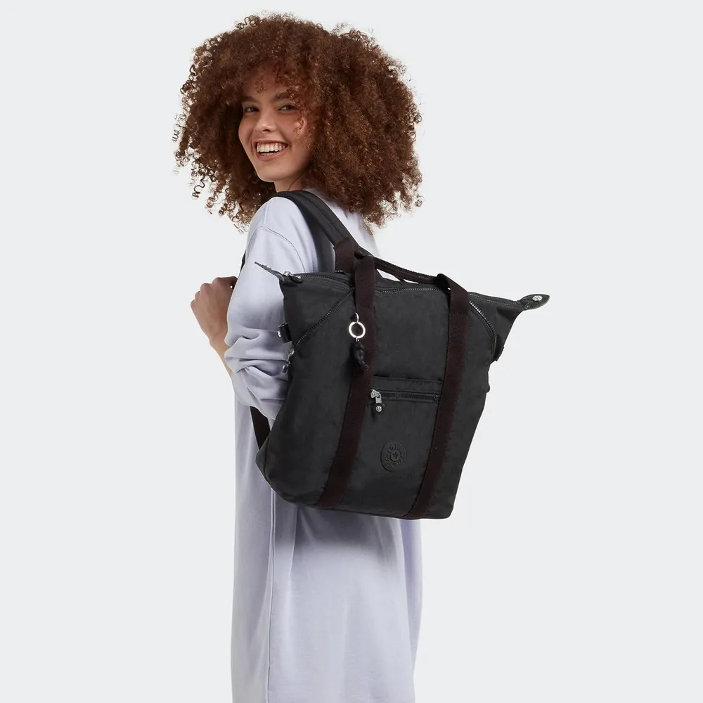 Kipling Art Tote Mochila para Portátil 15 Pulgadas | Negro (Black Noir)