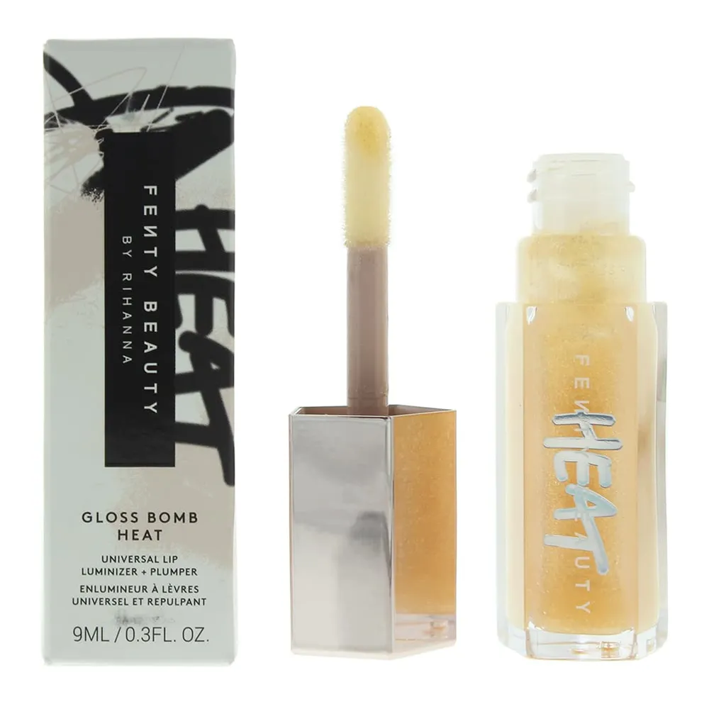 Fenty Brillo Labial Gloss Bomb Heat tono Lemon Lava – by Rihanna|Limón