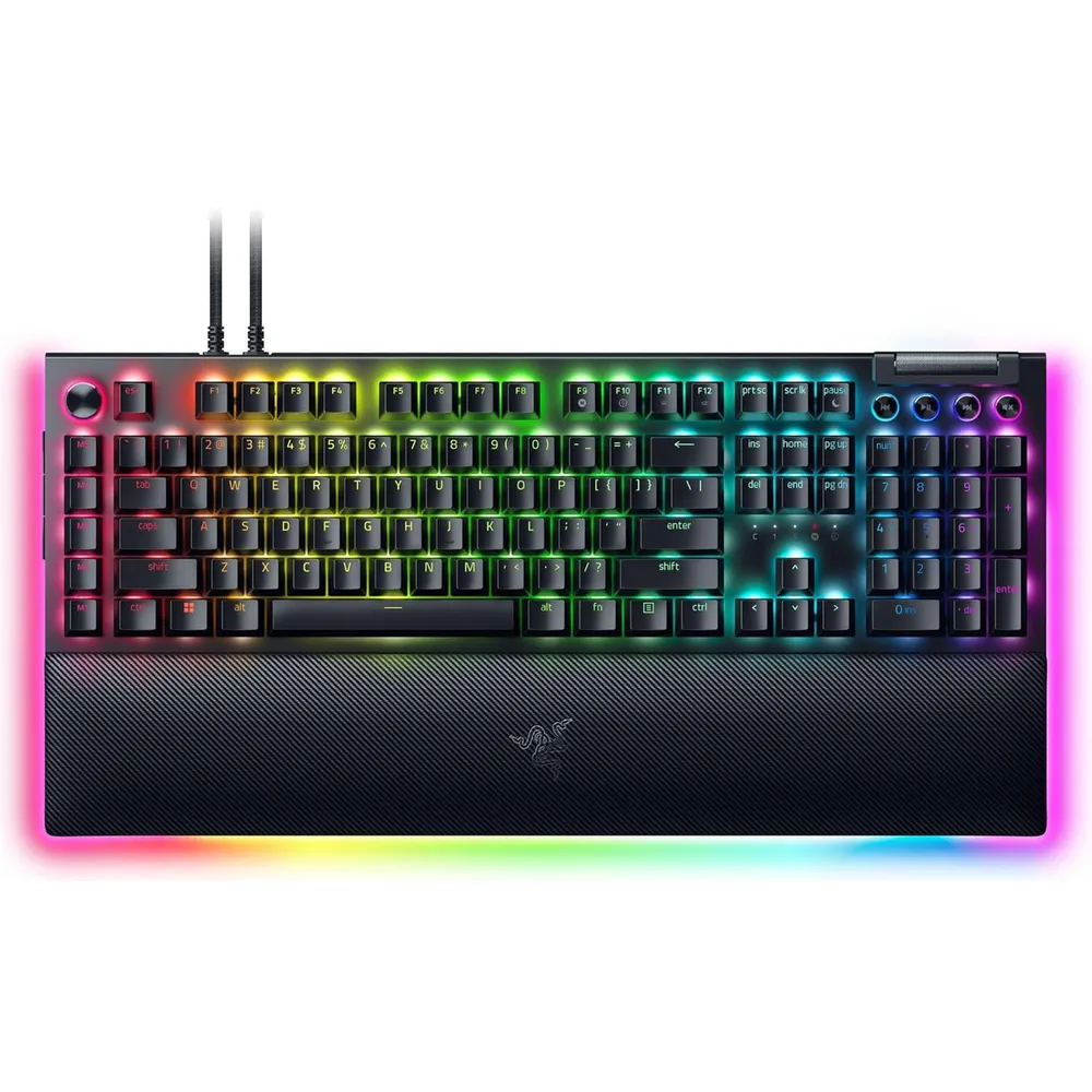 TECLADO ALÁMBRICO BLACKWIDOW V4 PRO RAZER | NEGRO